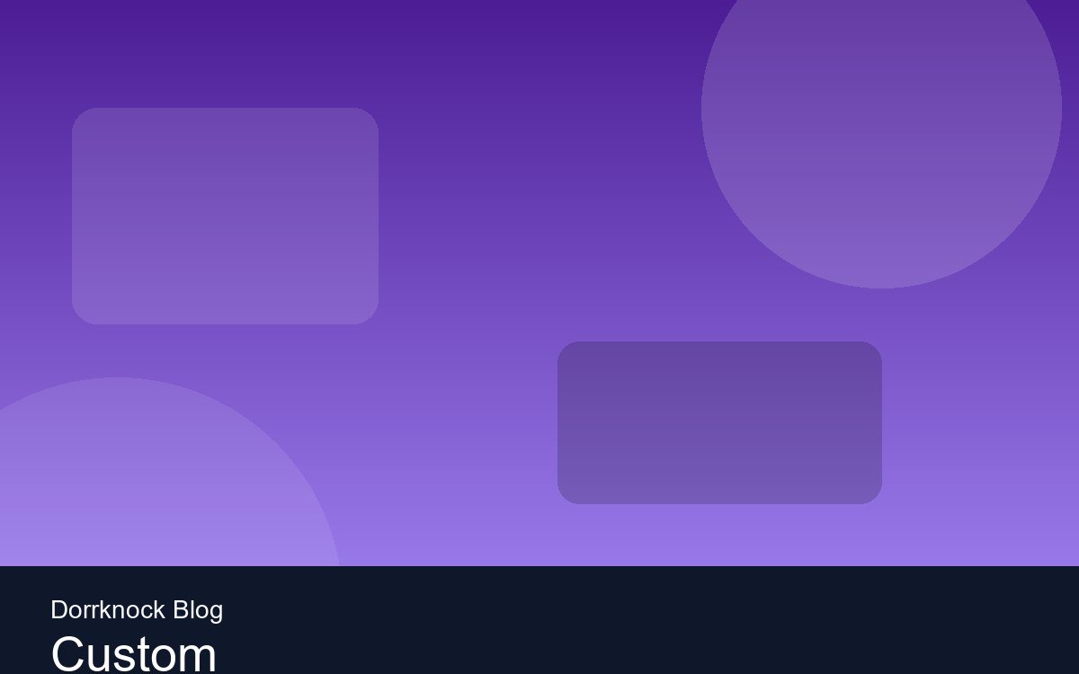 Custom website vs templates — what is right for you?