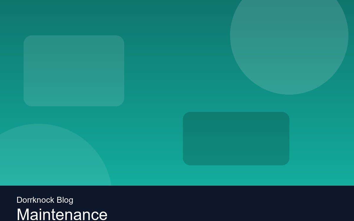 Monthly website maintenance guide